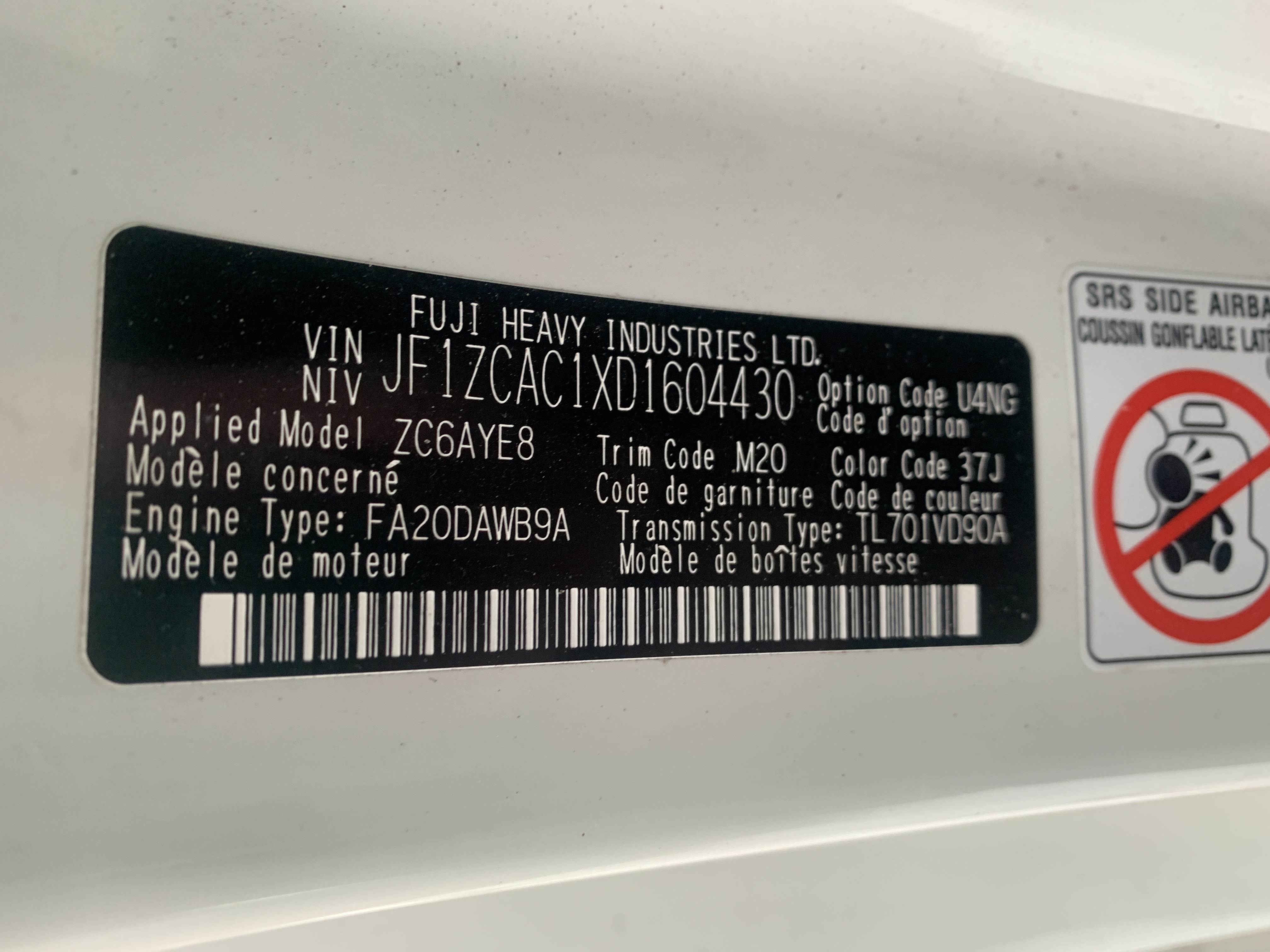 2013 Subaru BRZ Limited - 6 Speed FA20 Boxer with Toyota D-4S Dual Injection, TORSEN LSD, Japan-Built — photo 94